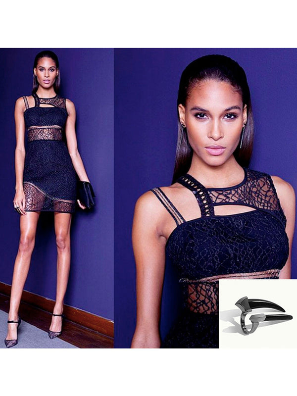 MODEL CINDY BRUNA WEARS DAMIAN RING STYLED BY MARTIN GREGORY