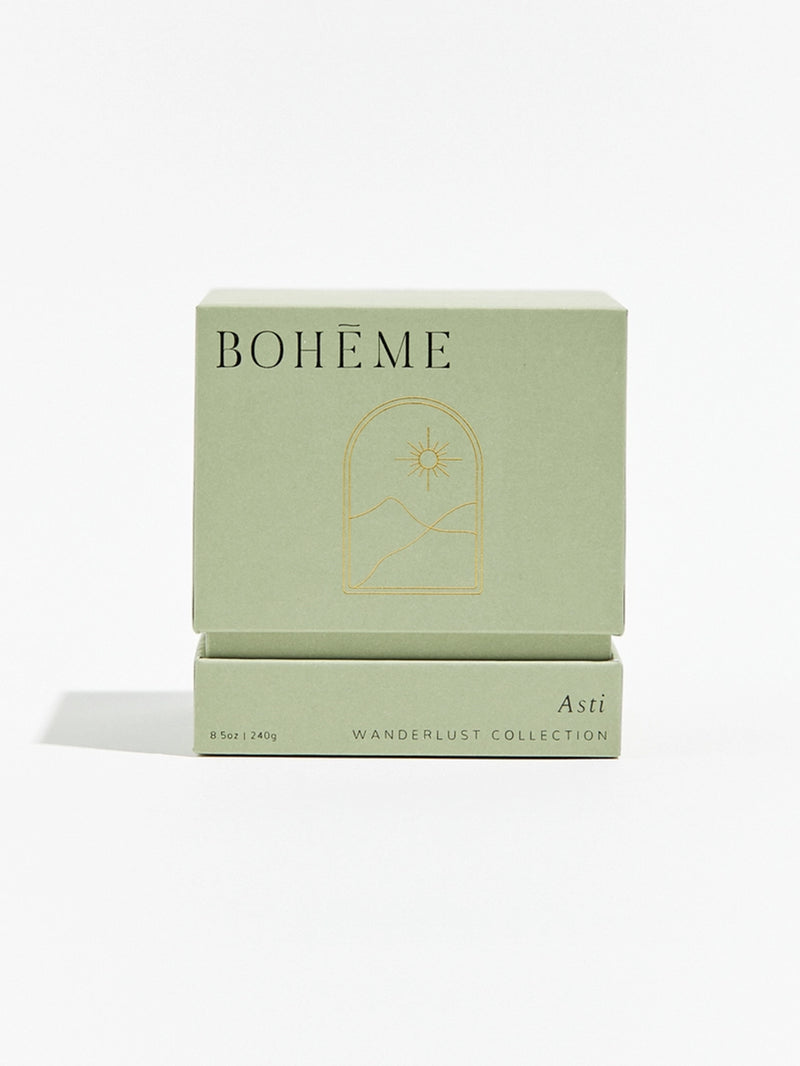 Boheme - Asti White Muscat Grape & Italian Jasmine Fragranced Candle - 02