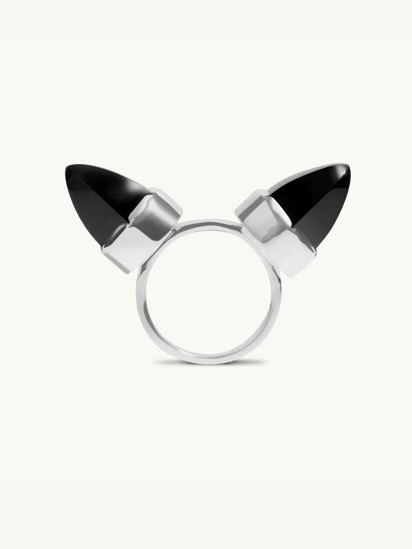 Archive – Levant Ring With Black Onyx In Sterling Silver