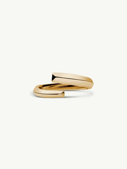 Pythia Serpentine Coil Ring 18K Yellow Gold